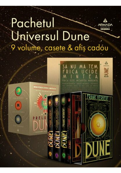 pachet universul dune set 9 volume plus casete cadou 24424 4