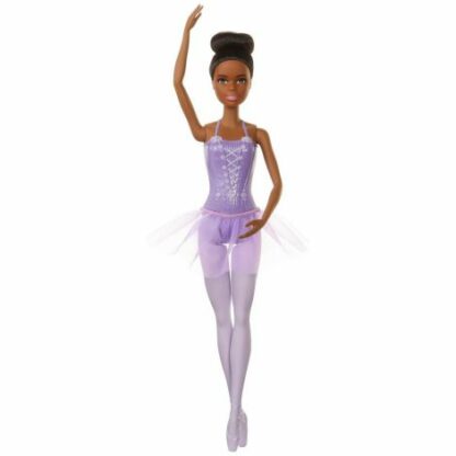 papusa barbie balerina creola cu costum lila 1