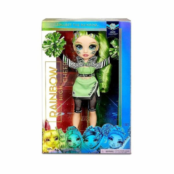 papusa rainbow surprise high cheer birthday doll jade hunter 572060euc 1