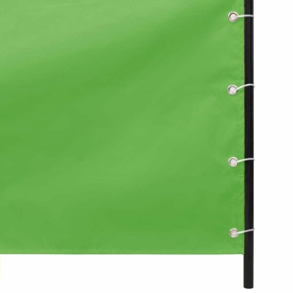 Paravan de balcon, verde deschis, 100x240 cm, tesatura oxford - imagine 3