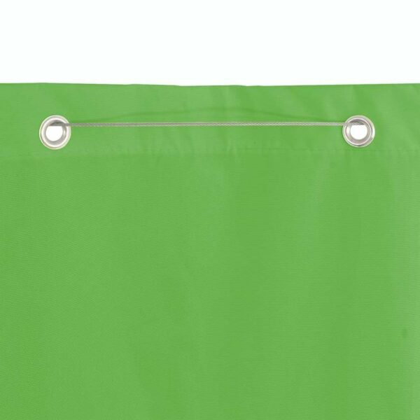 Paravan de balcon, verde deschis, 100x240 cm, tesatura oxford - imagine 4