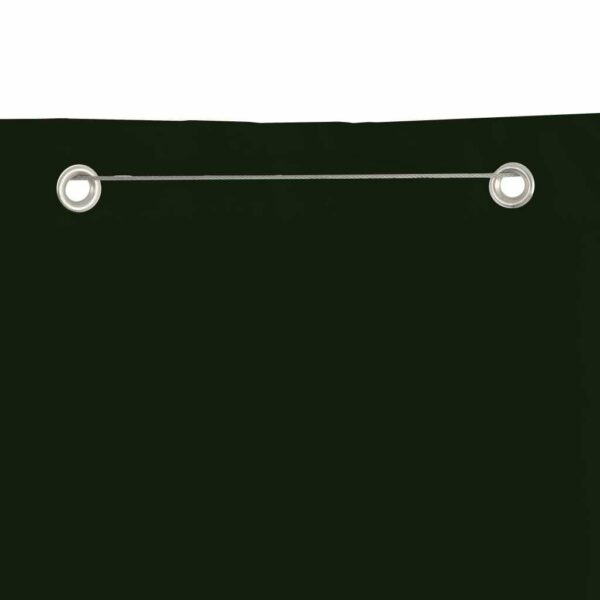 Paravan de balcon, verde inchis, 100x240 cm, tesatura oxford - imagine 3