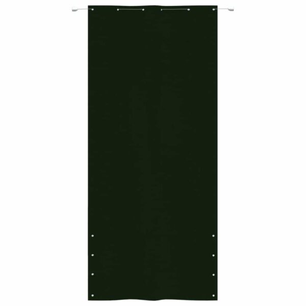 Paravan de balcon, verde inchis, 120x240 cm, tesatura oxford - imagine 2