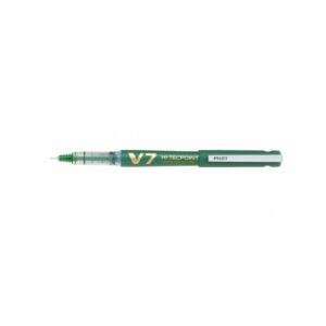 Pix cu varf Roller, Pilot, V7, Hi-Tecpoint, reincarcabil, Verde, 0.7 mm