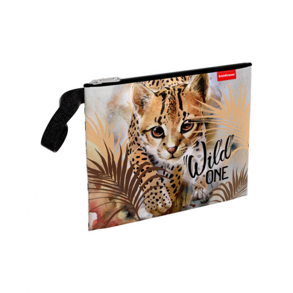 Zip Folder cu 1 compartiment, A5, wild cats