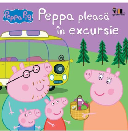 peppa pig peppa pleaca in excursie cartea cu genius necartonat s cover huge