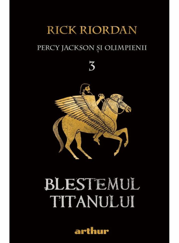 percy jackson si olimpienii 3 blestemul titanului paperback cover huge