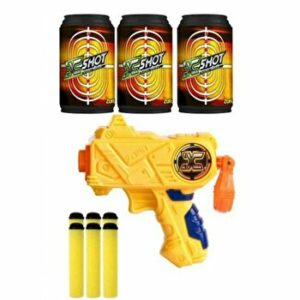 Pistol Micro X-Shot, 6 sageti si 3 cutii