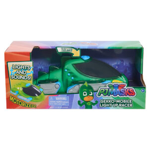 Set Figurina si Sopi Masina cu lumini si sunete PJ Masks