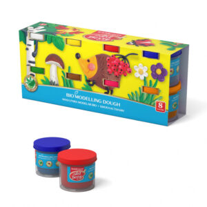 Plastilina Bio foarte moale, cu Aloe Vera, 8 culori x100g