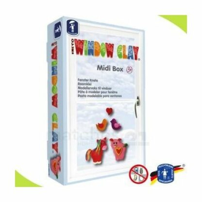 plastilina decorativa pentru geam midi