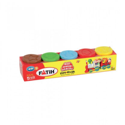 plastilina usoara modeling dough 5x50 g fatih 16791 4319