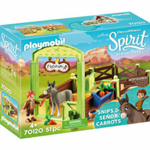 Playmobil Spirit II, Grajd si copil cu morcovi
