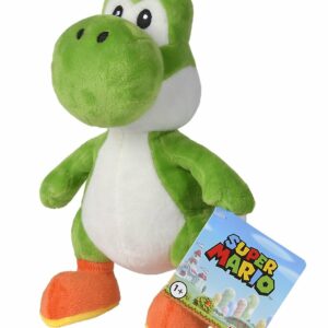 Jucarie de plus Super Mario, Dinozaurul Yoshi, 20 cm