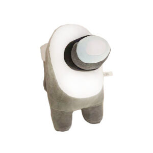 Jucarie de plus Among Us, 20 cm, Gri