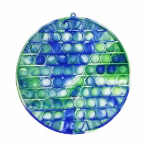 Jucarie antistres Pop It Now, Cerc, Multicolor