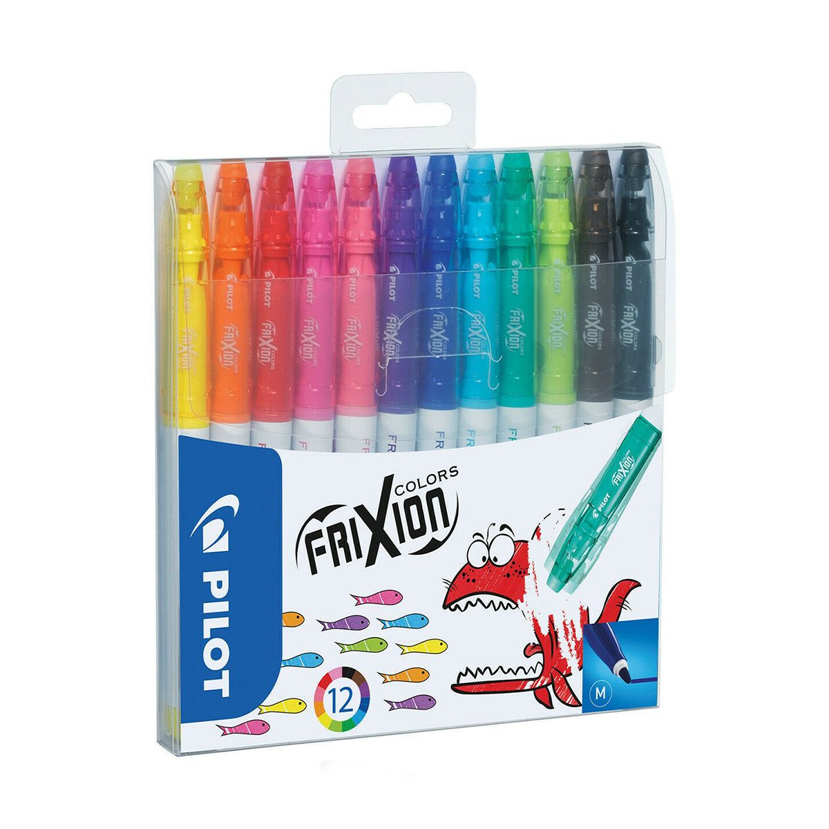 Carioca Pilot, Frixion Color, set 12 culori