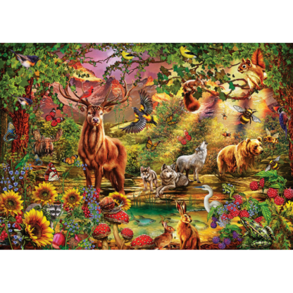 puzzle 1000 piese magic forest