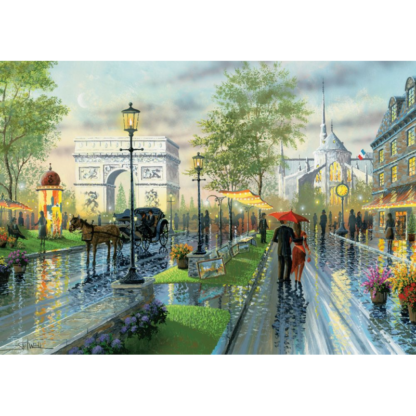 puzzle 1000 piese spring walk paris ken shotwell