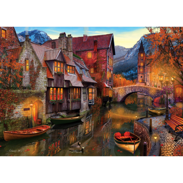 puzzle 2000 piese canal homes