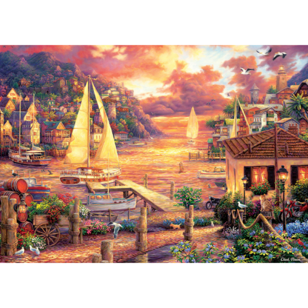 puzzle 3000 piese the golden sea