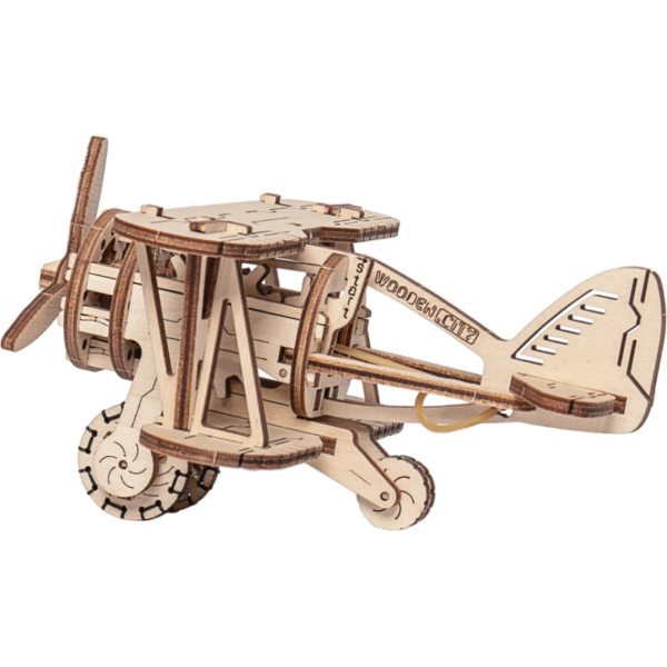 Puzzle 3D Avion - Kit model mecanic - imagine 3