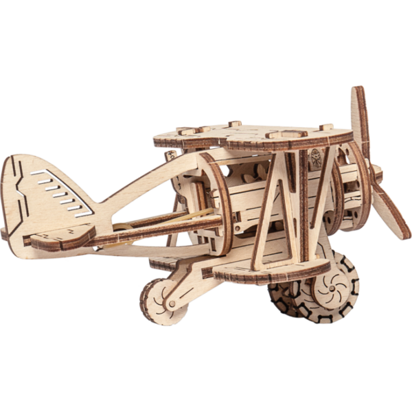 Puzzle 3D Avion - Kit model mecanic - imagine 5