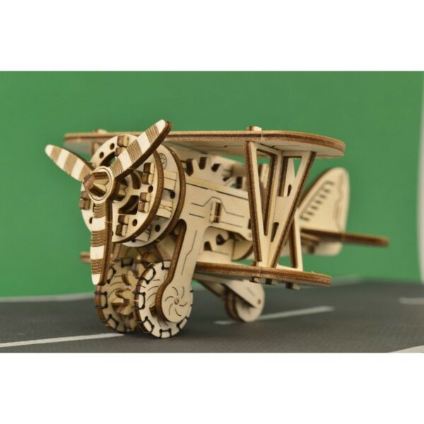 Puzzle 3D Avion - Kit model mecanic - imagine 4