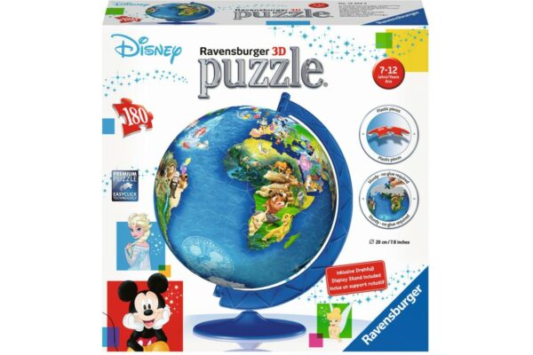 puzzle 3d ravensburger globul disney 180 piese 12343 1