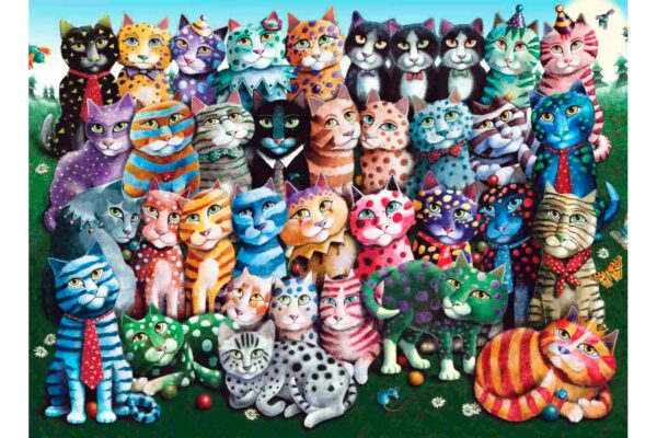 puzzle anatolian cat family reunion 1000 piese 1030