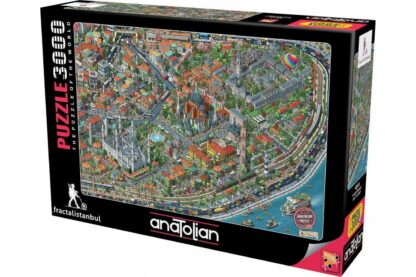 puzzle anatolian chuck pinson fractal istanbul 3000 piese ana4913 1