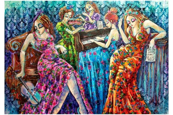 puzzle anatolian derya yildiz colorful notes 2x500 piese 3612 2