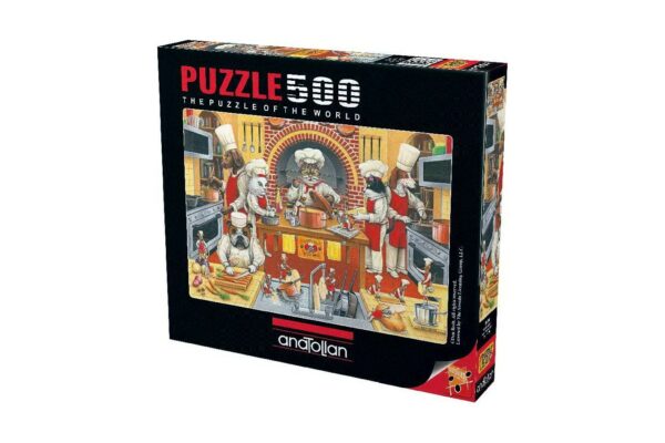 puzzle anatolian kool kat kuisine 500 piese 3586 1