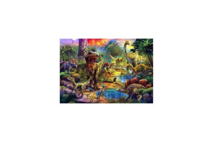 puzzle anatolian landscape of dinosaurs 500 piese 3603