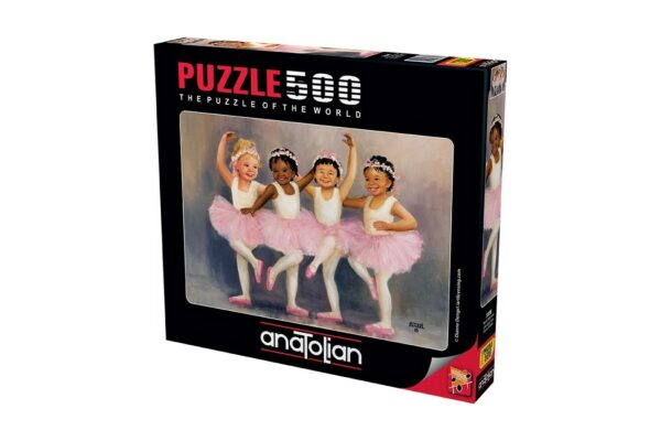 puzzle anatolian little ballerinas 500 piese 3598 1