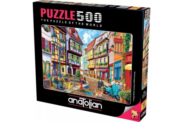 puzzle anatolian marthy h segelbaum cobblestone alley 500 piese 3614 1