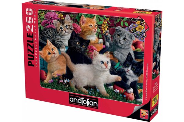 puzzle anatolian marthy h segelbaum kittens at play 260 piese 3327 1