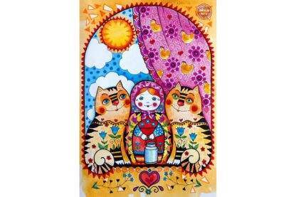 puzzle anatolian oxana zaika matryoshka 500 piese 3606