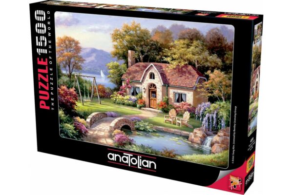 puzzle anatolian sung kim stone bridge cottage 1500 piese p4559 1