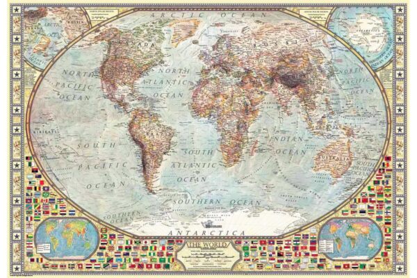 puzzle anatolian world map 2000 piese 3935