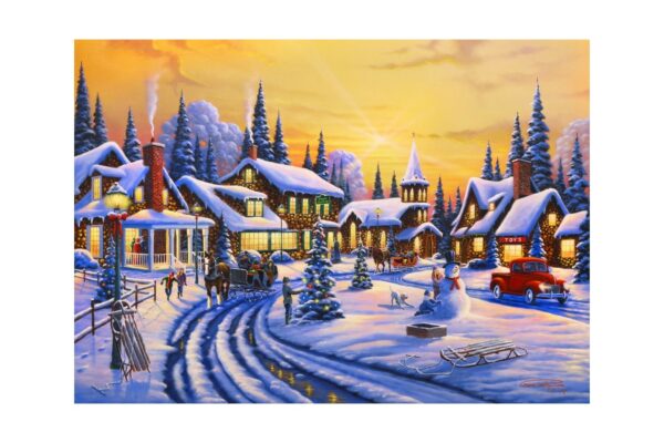 puzzle bluebird a christmas story 1500 piese 70100