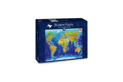 puzzle bluebird adrian chesterman world geo political map 1000 piese 70337 p 1