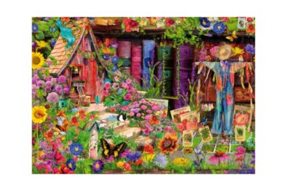 puzzle bluebird aimee stewart the scarecrow s garden 1000 piese bluebird puzzle 70238 p