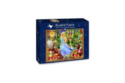 puzzle bluebird aimee stewart when the clock strikes midnight 500 piese 70144 1