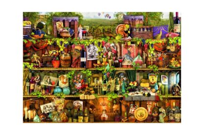 puzzle bluebird aimee stewart wine shelf 2000 piese 70142