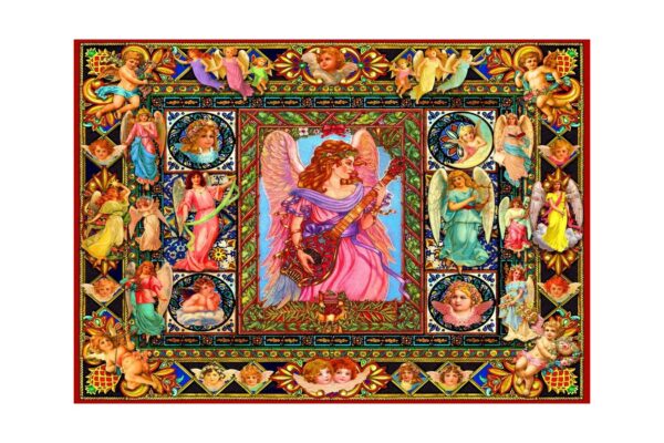puzzle bluebird antique angels 1500 piese 70027