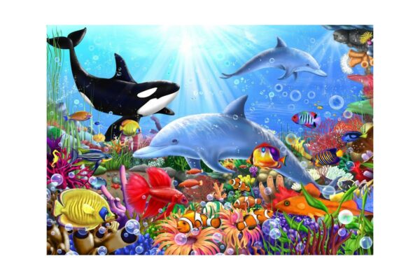 puzzle bluebird bright undersea world 1500 piese 70028