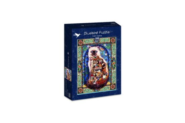 puzzle bluebird cats galore 1500 piese 70154 1