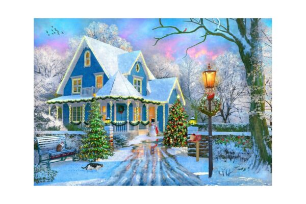 puzzle bluebird dominic davison christmas at home 1000 piese 70340 p