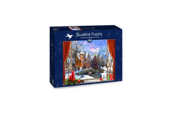 puzzle bluebird dominic davison christmas mountain view 1500 piese 70190 1